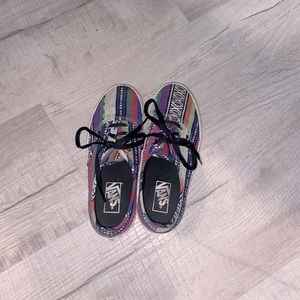 aztec print vans… women’s, size 7.5